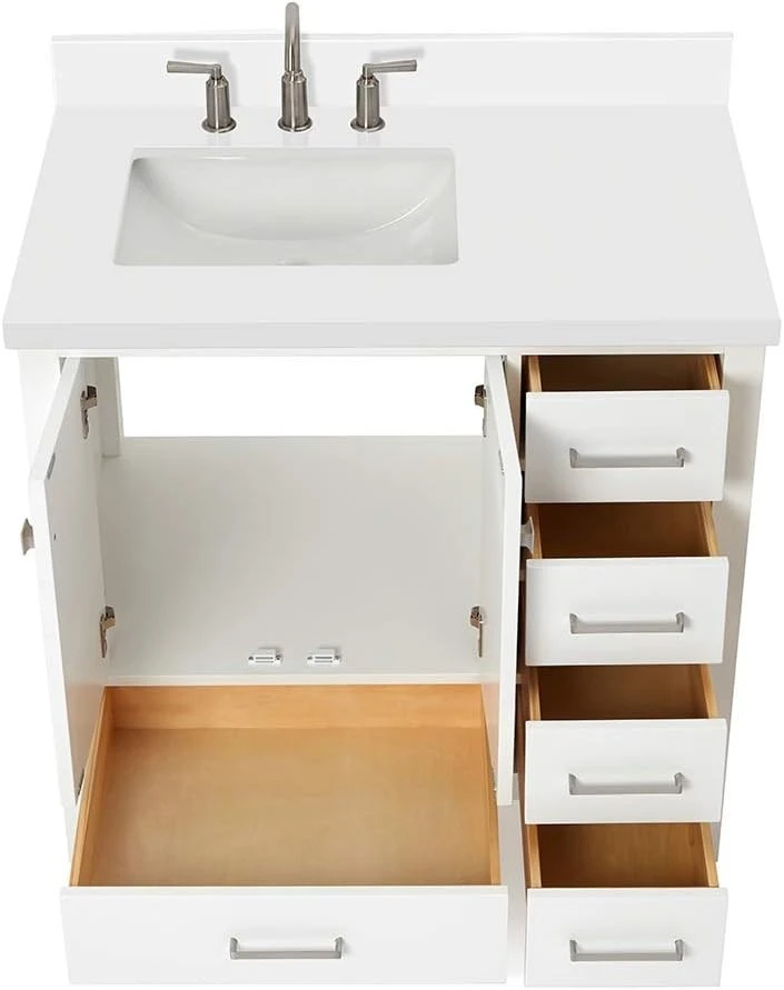 White Bathroom Vanity
